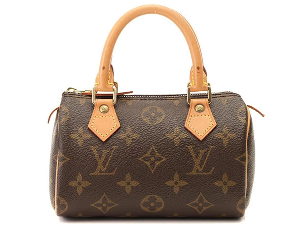 Louis Vuitton Speedy Monogram Leather Brown
